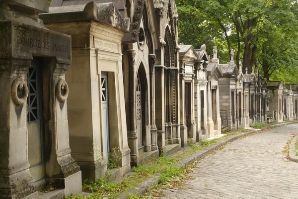 paris, cemetery, graves